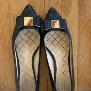 Cole Hahn Black Work Flats
